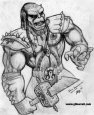 An Orc from Warcraft