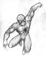 I've drawn Spiderman a lot.