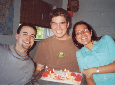 Ryan, ME and Andrea.